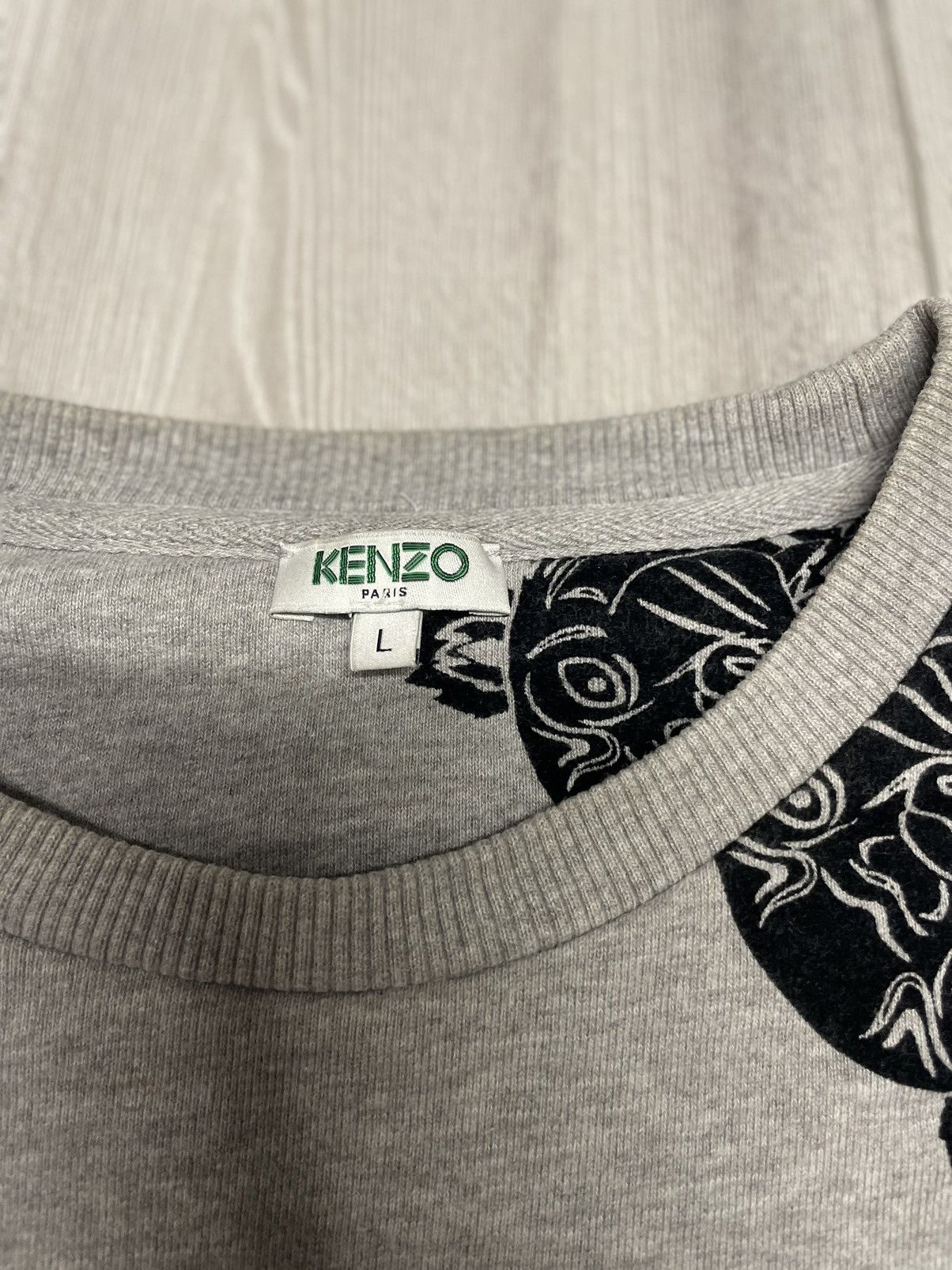 Kenzo Tigers AOP crewneck sweatshirt