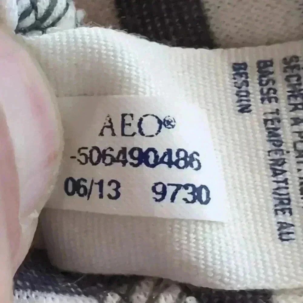 American Eagle Outfitters Gray and White Striped dress American Eagle Outfitters sz S Size S / US 4 / IT 40 - 4 Thumbnail
