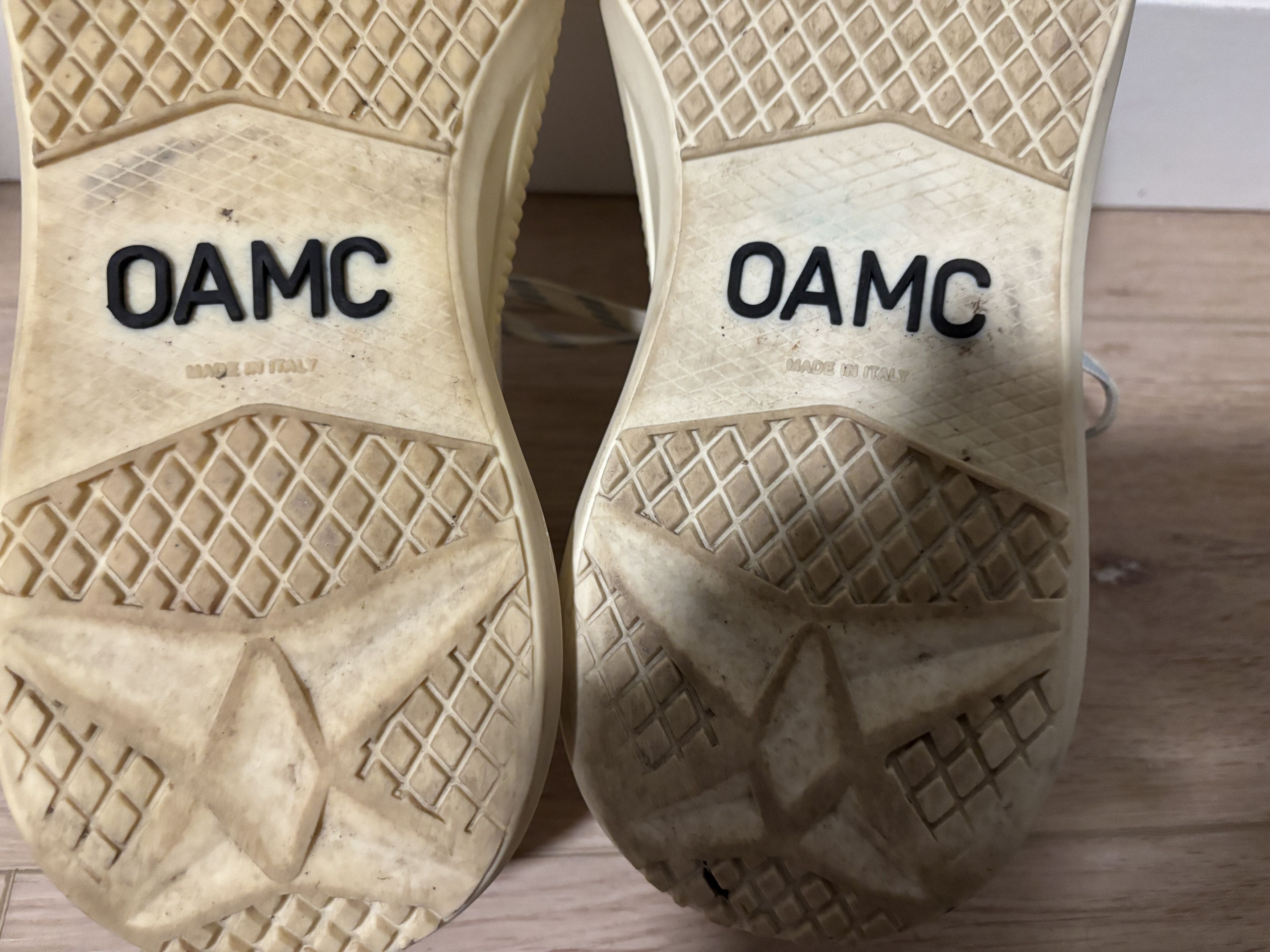 OAMC $490 FW19 Moral Panic White Sneakers (like Free Solo) - 41 Size US 8 / EU 41 - 11 Thumbnail