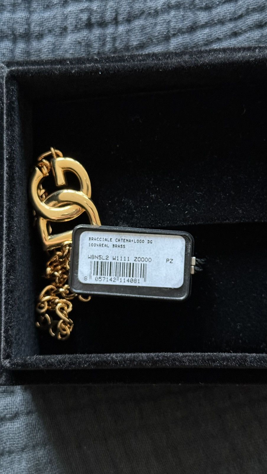 Dolce & Gabbana Dolce Gabbana Gold Bracelet BRACCIALE CATANA + Logo Size ONE SIZE - 9 Thumbnail
