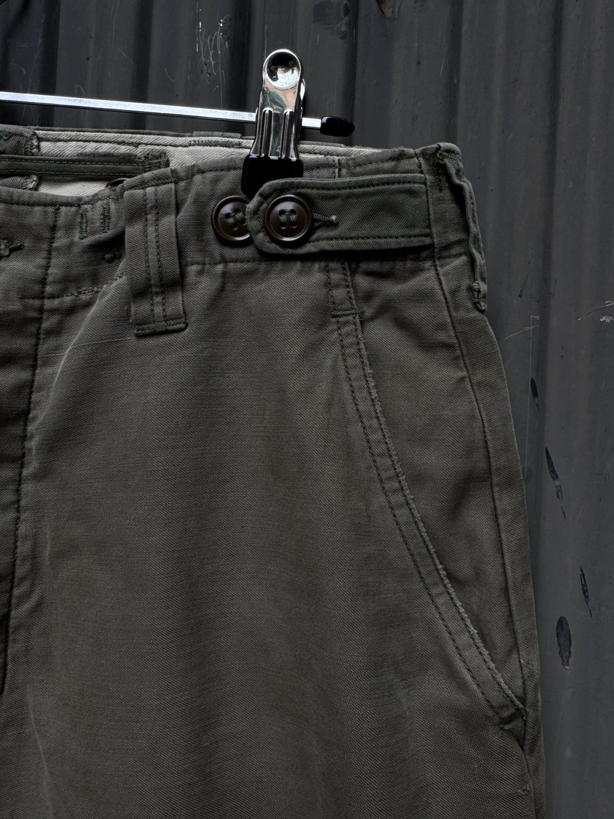 Vintage Vintage 32 U.S. Army Twill Trousers — Faded OG-107 Green Size US 30 / EU 46 - 5 Thumbnail