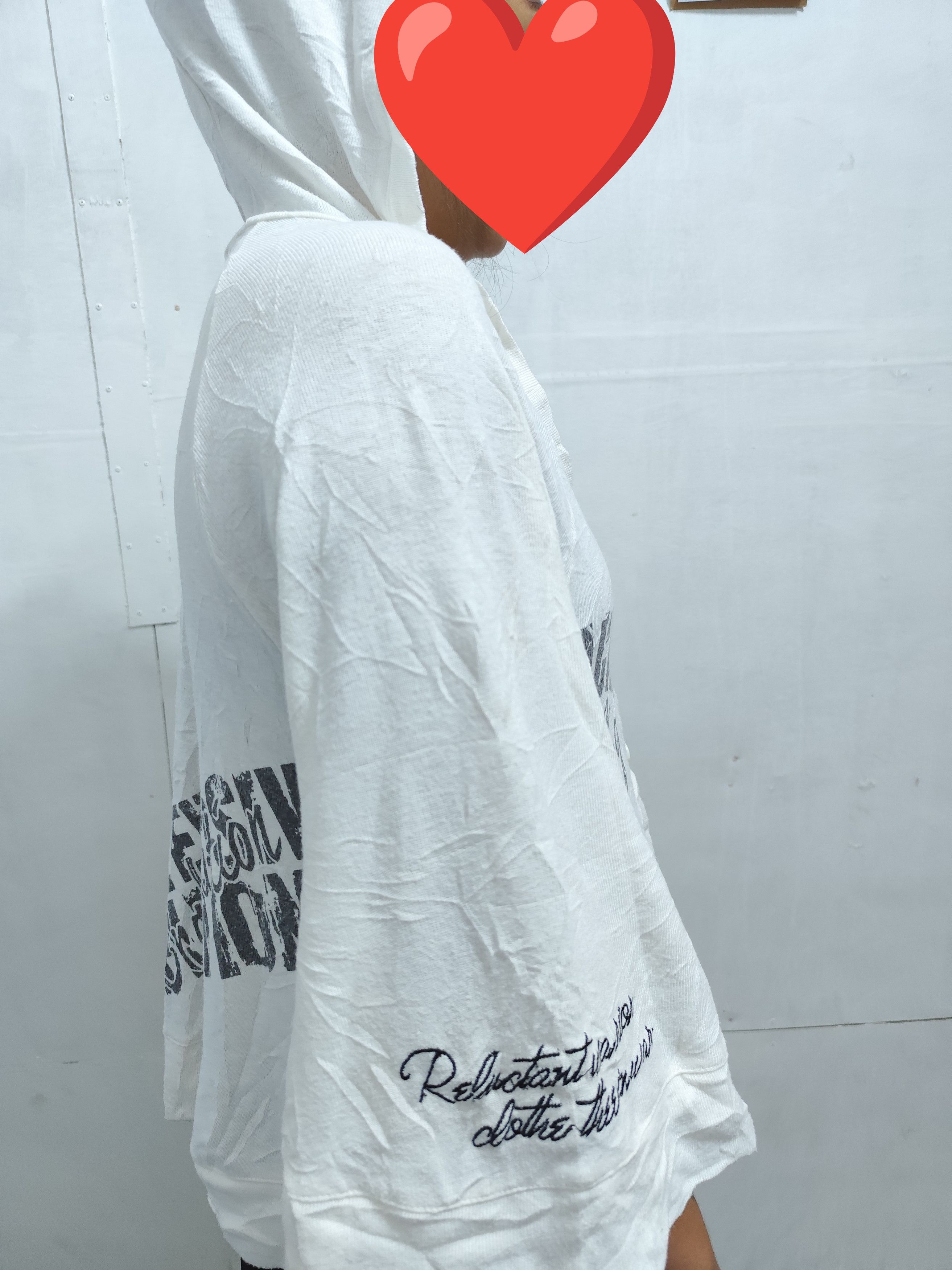 Beauty Beast × If Six Was Nine × Le Grande Bleu (L.G.B.) Ifsixwasnine style ghost of harlem lightweight hood cardigan Size M / US 6-8 / IT 42-44 - 9 Thumbnail