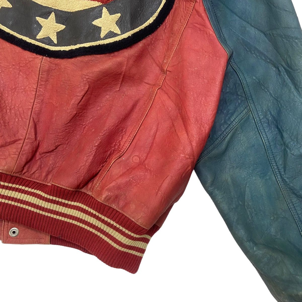Hobo Vtg North Beach Leather Michael Hoban 8 Ball Leather Jacket Size US M / EU 48-50 / 2 - 8 Thumbnail