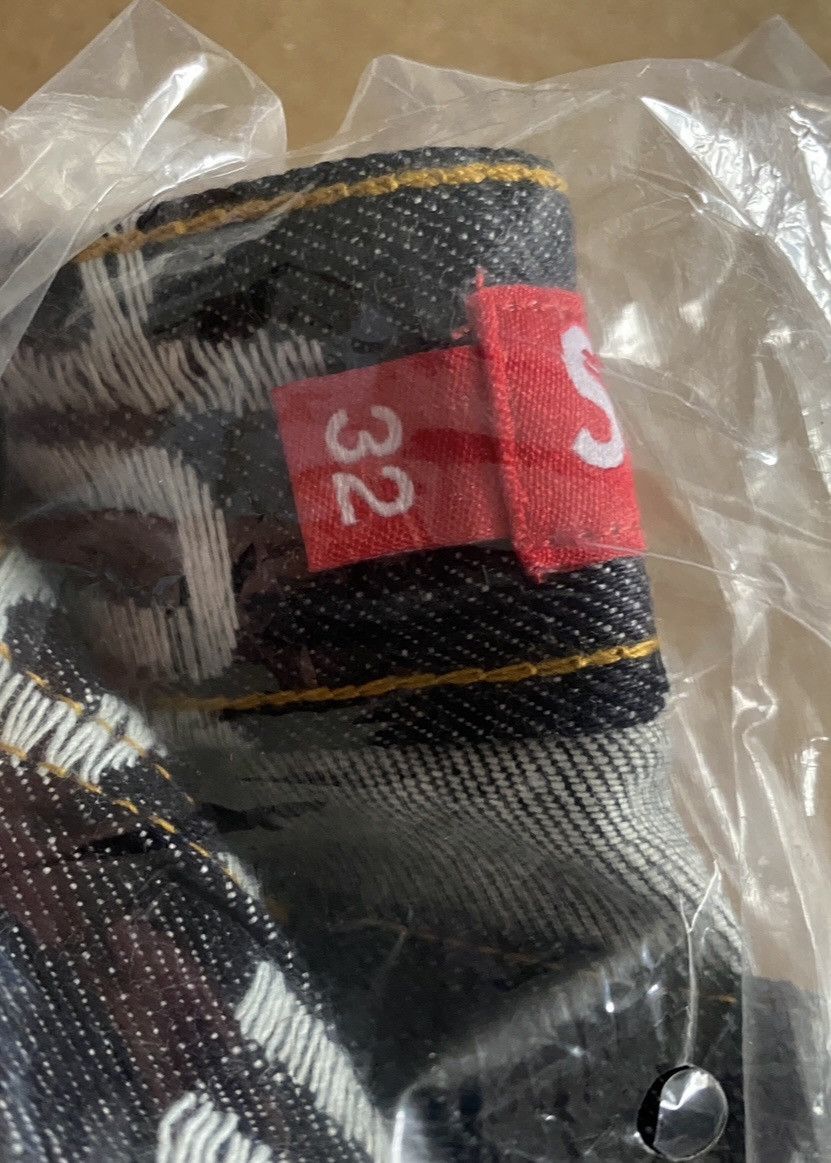 Supreme Jacquard Logos Double Knee Denim Painter Jean sz 32