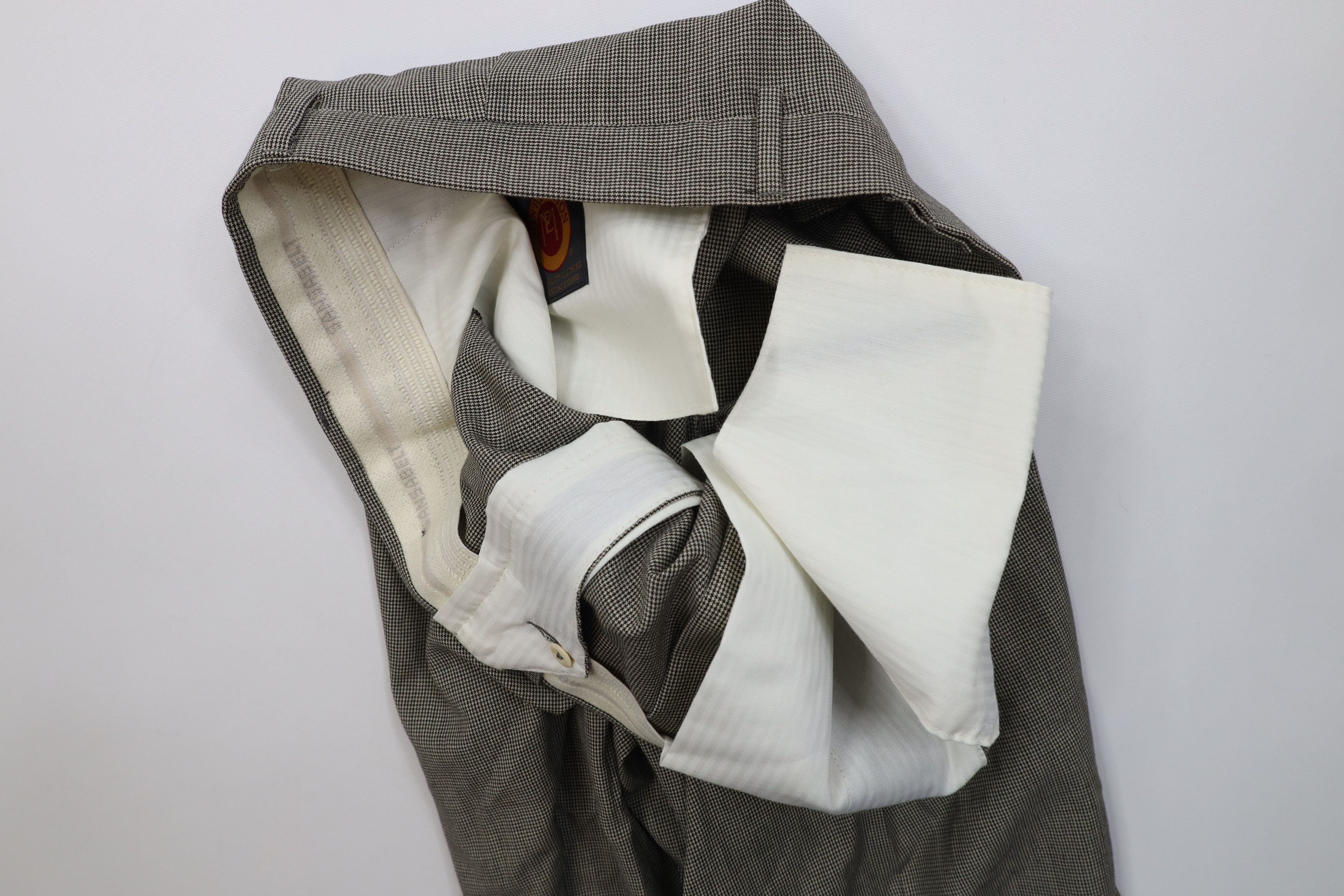 Vintage Vintage 90s Streetwear Wide Leg Chino Pants Houndstooth Size US 40 / EU 56 - 9 Thumbnail