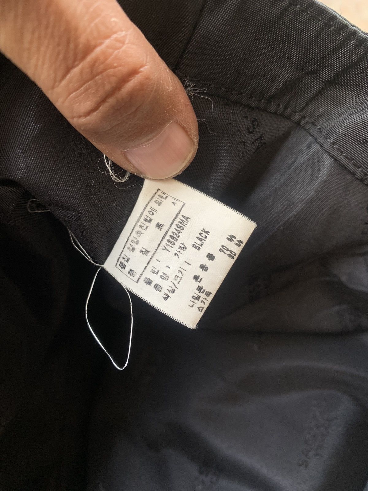 Japanese Brand × Y's × Yohji Yamamoto Yohji Yamamoto Sacsny Y’saccs Bag Size ONE SIZE - 9 Thumbnail