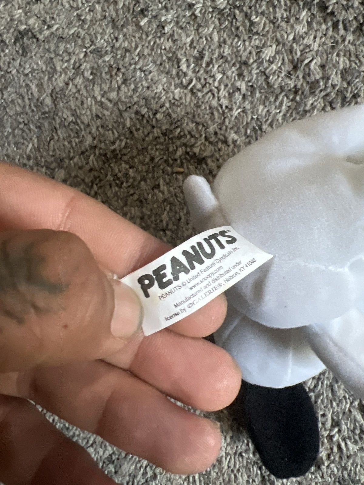 Peanuts Peanuts Galerie Snoopy Plush Size ONE SIZE - 3 Thumbnail