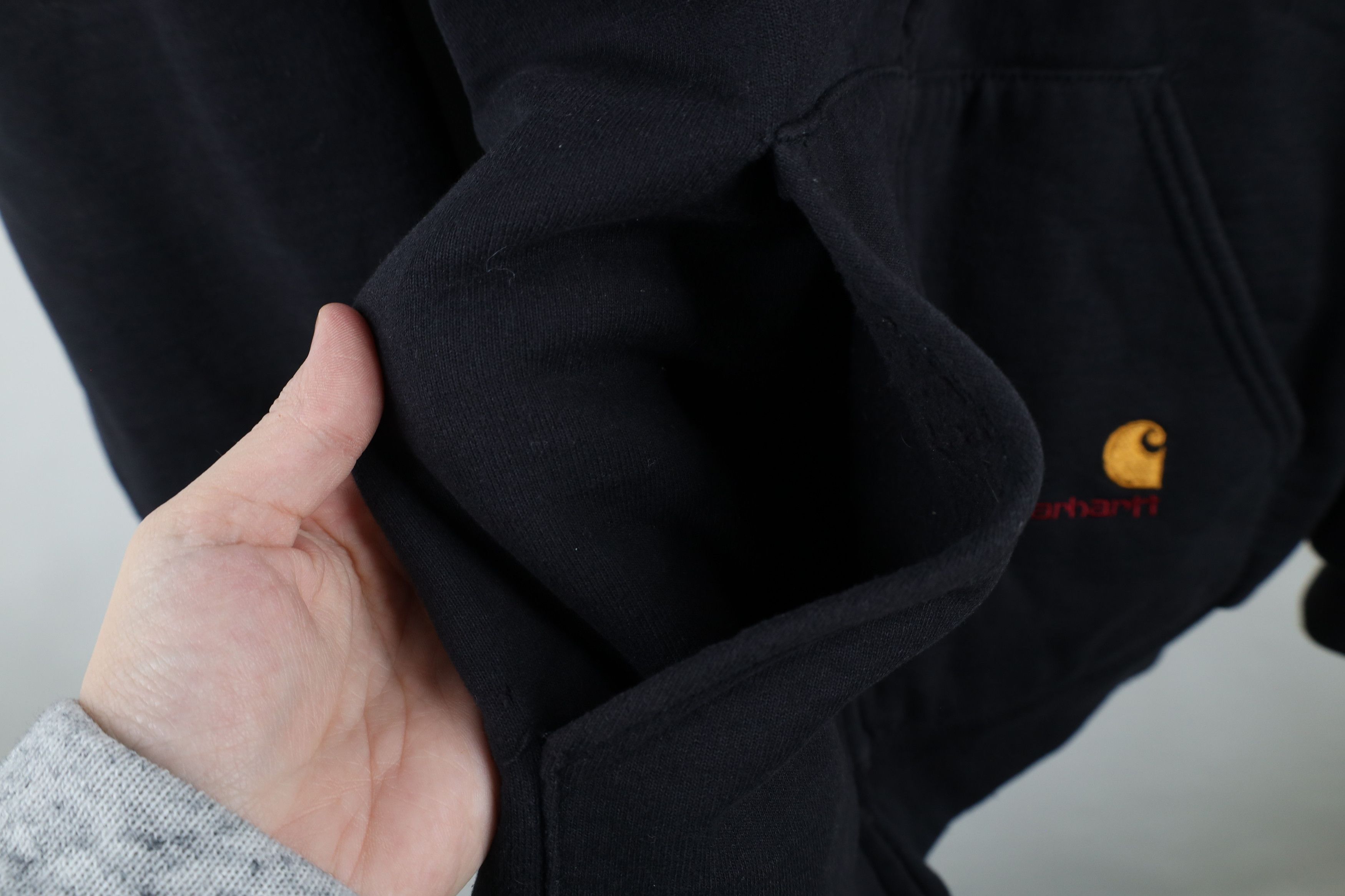 Carhartt × Vintage Vintage 90s Carhartt Lined Hooded Sweatshirt Jacket Blue USA Size US XXL / EU 58 / 5 - 8 Thumbnail