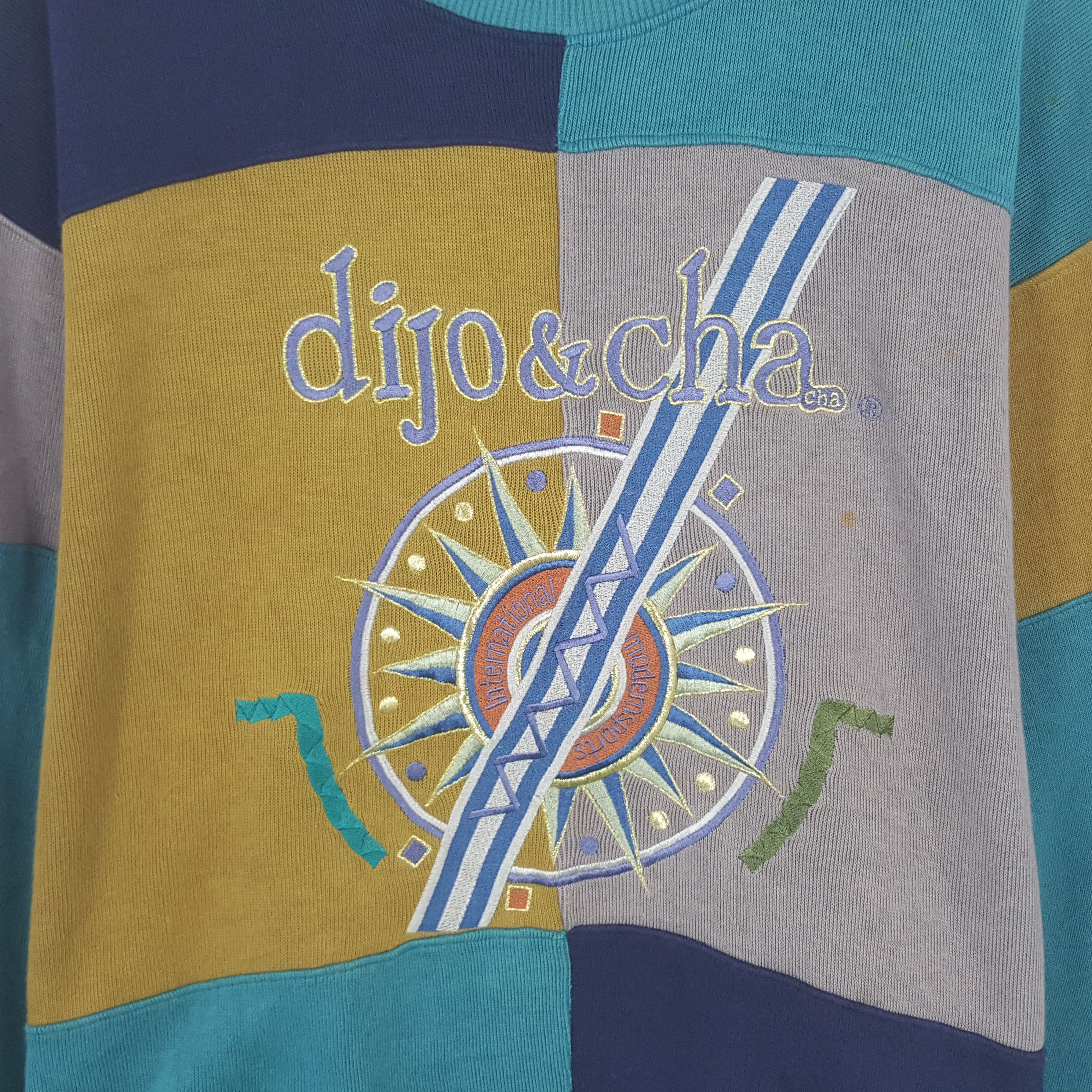 Vintage Vintage Dijo And Cha Sweatshirt Size US M / EU 48-50 / 2 - 2 Thumbnail