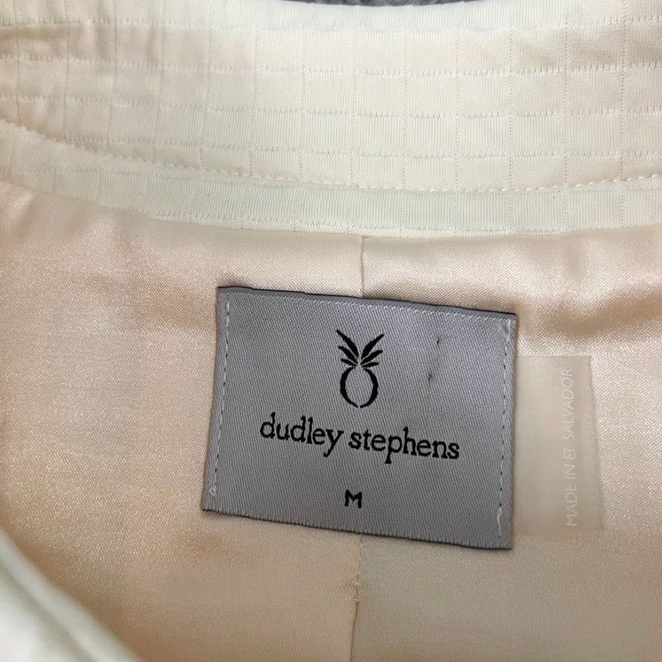 Vintage Dudley Stephens Blazer Womens M White Career Office Casual Jacket Blazer, Medium, Regular Fit, Solid, Black? White – wait. Size M / US 6-8 / IT 42-44 - 2 Thumbnail