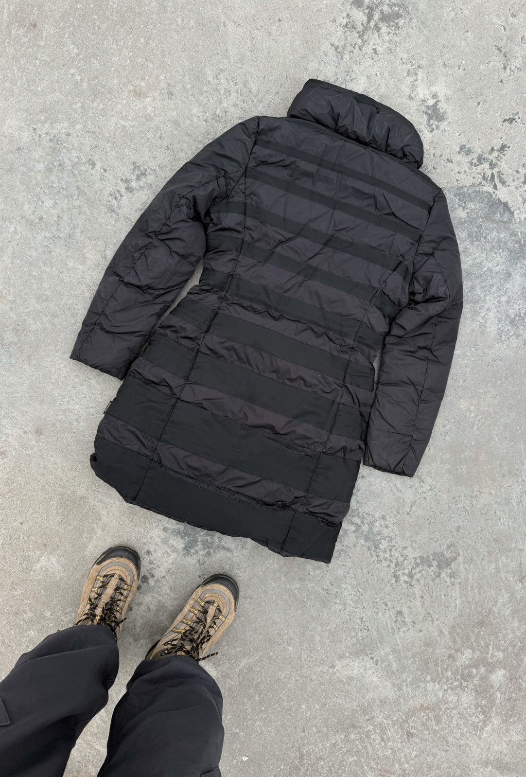 Moncler Vintage Moncler Women Long Puffer Down Black Jacket Size L / US 10 / IT 46 - 19 Thumbnail