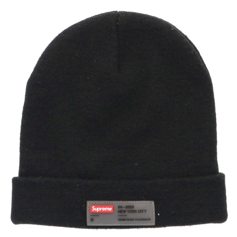 Supreme Supreme overdyed beanie black | Grailed