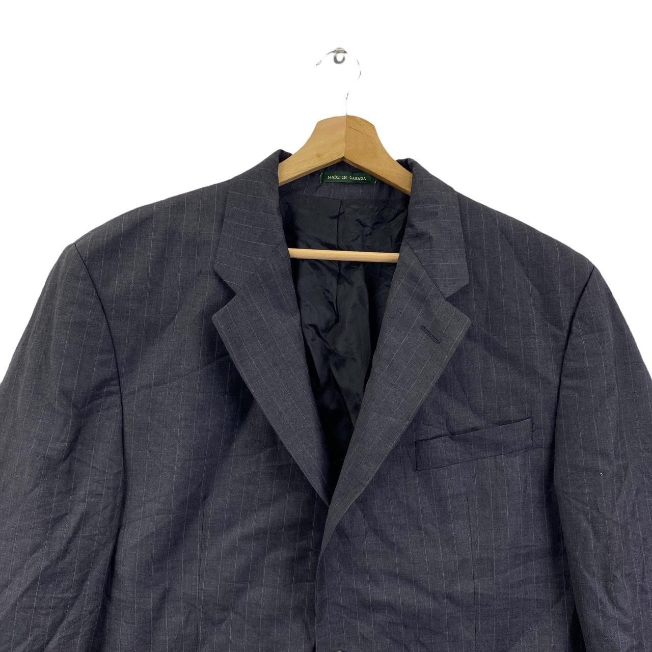 Polo Ralph Lauren Vtg 90’ POLO RALPH LAUREN Striped 2 Button Blazer Sport Size US XL / EU 56 / 4 - 3 Thumbnail