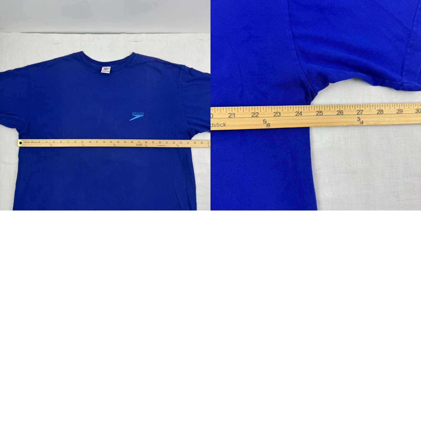 Speedo VINTAGE Speedo T-Shirt Adult XL Blue Ocean Nature Beach 90s Y2K Size US XL / EU 56 / 4 - 9 Thumbnail