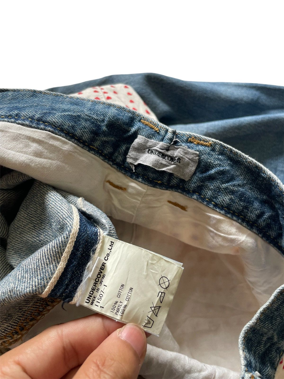 Undercover Rare Undercover Selvedge Cropped Jeans Size US 29 - 11 Thumbnail