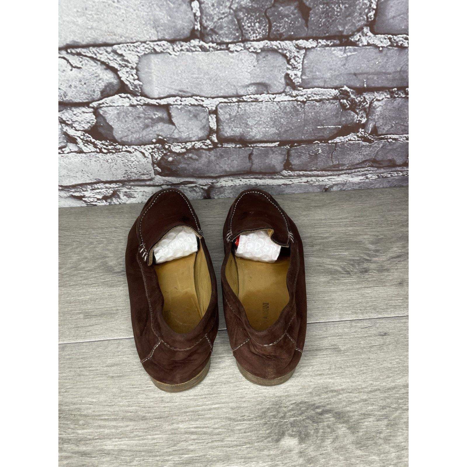 Giorgio Armani Giorgio Armani Brown Suede Loafers Leather Sole Driving Shoe Size US 6 / IT 36 - 5 Thumbnail