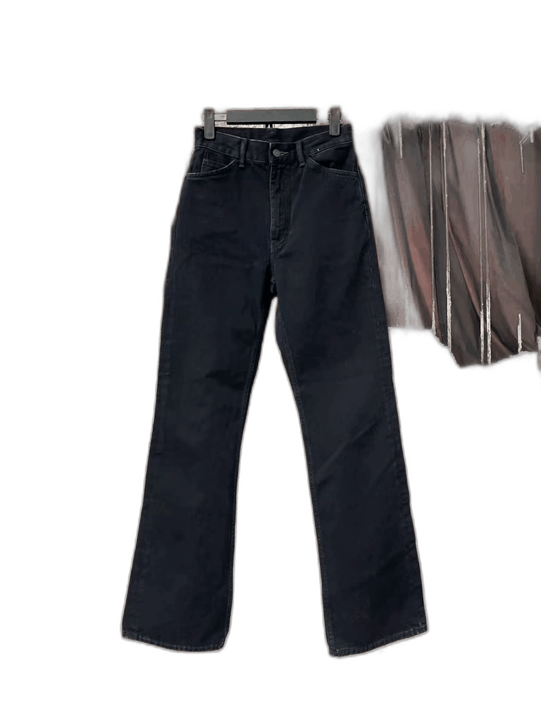 Acne Studios Acne Studio Black Flared Jeans Size 26-yf Size US 26 / EU 42 - 1 Thumbnail