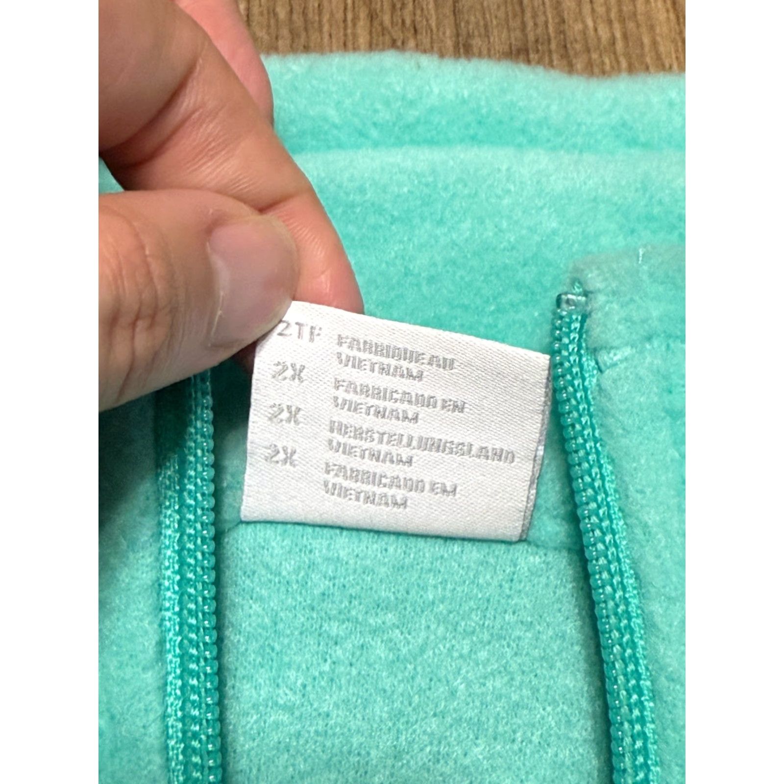 Vintage Columbia Sweater Women's 2X Green Full Zip Fleece Long Sleeve Shirt Mens Womens Girls Size XXL / US 16-18 / IT 52-54 - 6 Thumbnail