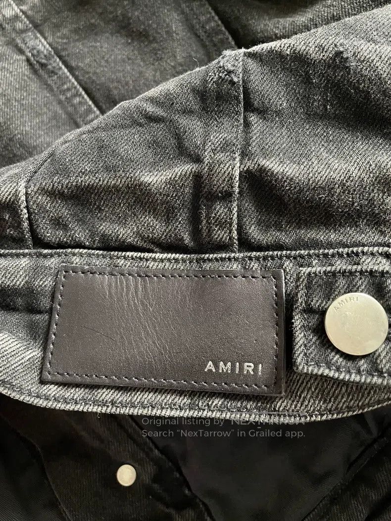 Amiri Amiri Heavyweight Jacquard Washed Denim Jacket Size US M / EU 48-50 / 2 - 9 Thumbnail