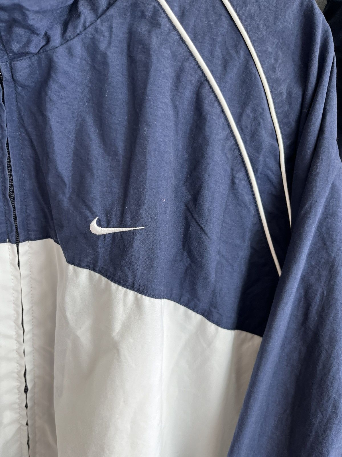 Nike Nike Vintage Tracksuit y2k Nylon Drill 320 Jacket + Vest Size US XL / EU 56 / 4 - 5 Thumbnail