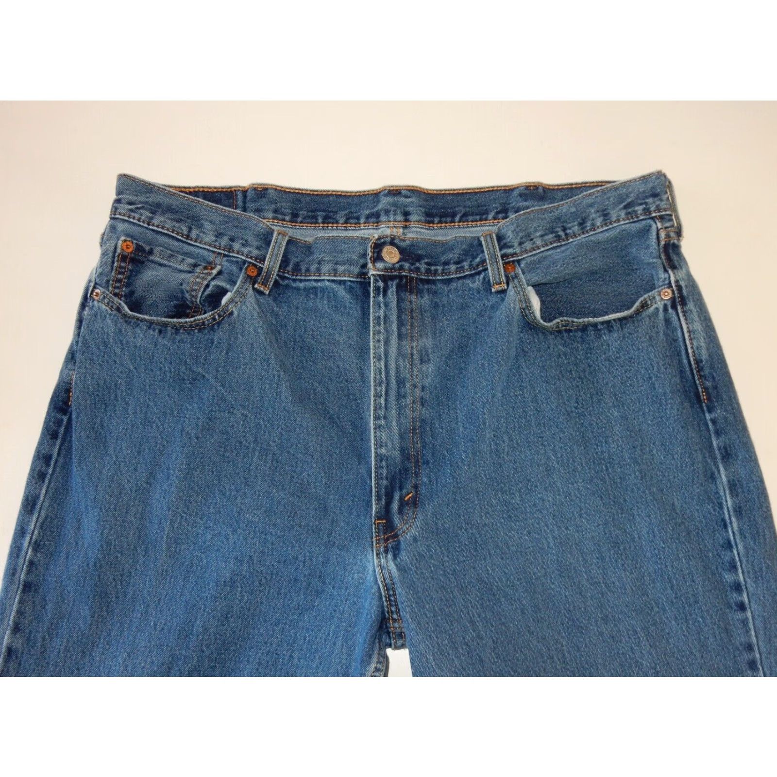 Levi's VINTAGE Levi's Men's Denim Jeans Tapered Blue Size 42x30 550 Size US 42 / EU 58 - 2 Thumbnail