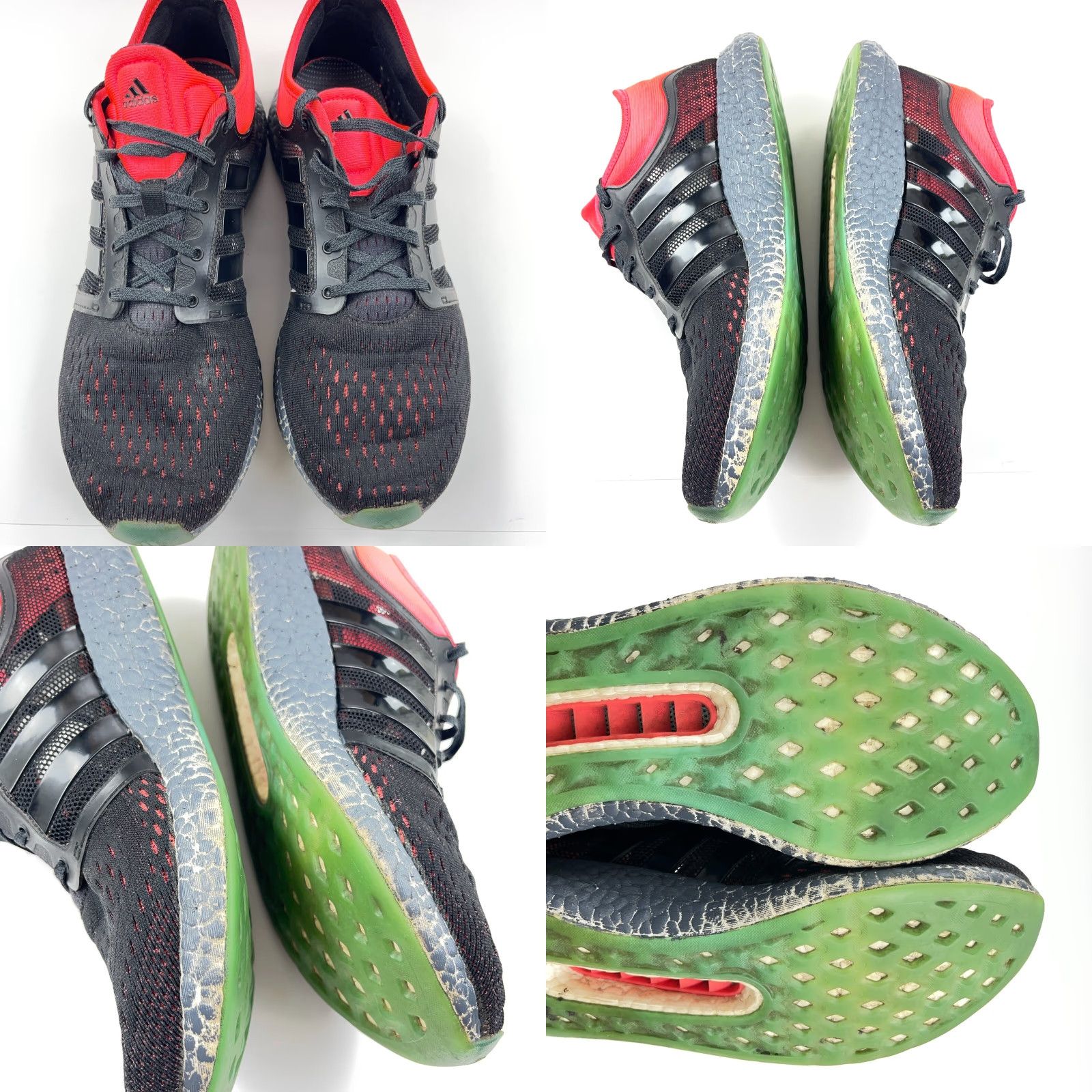 Adidas Adidas Rocketboost Climaheat Black Flash Red Womens Size 11 Sneaker B25277 Size US 10 / IT 40 - 8 Thumbnail