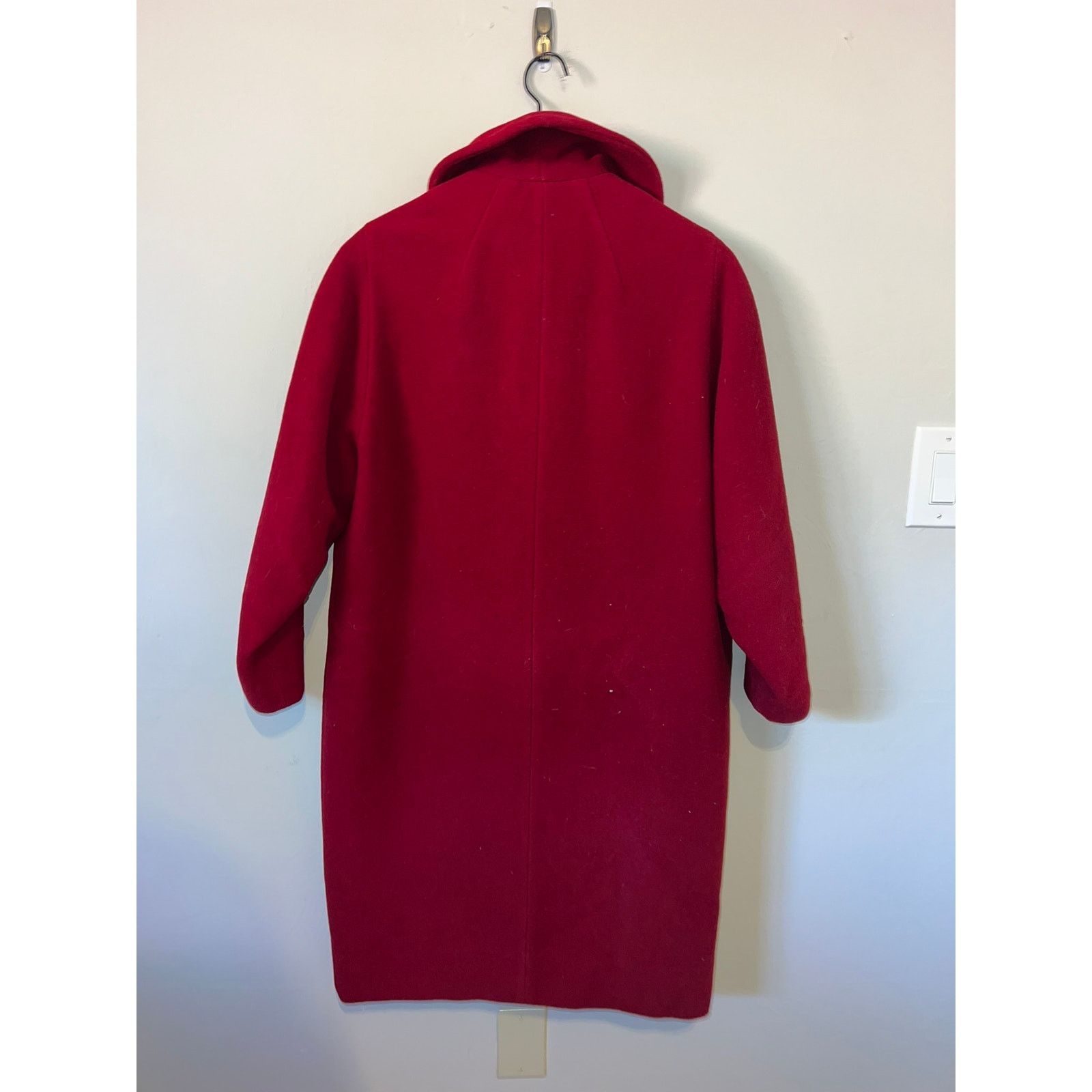 Vintage Womens Vintage Shangri-La Coat Joseph Stein Trench 1960s 50s Size L / US 10 / IT 46 - 9 Thumbnail