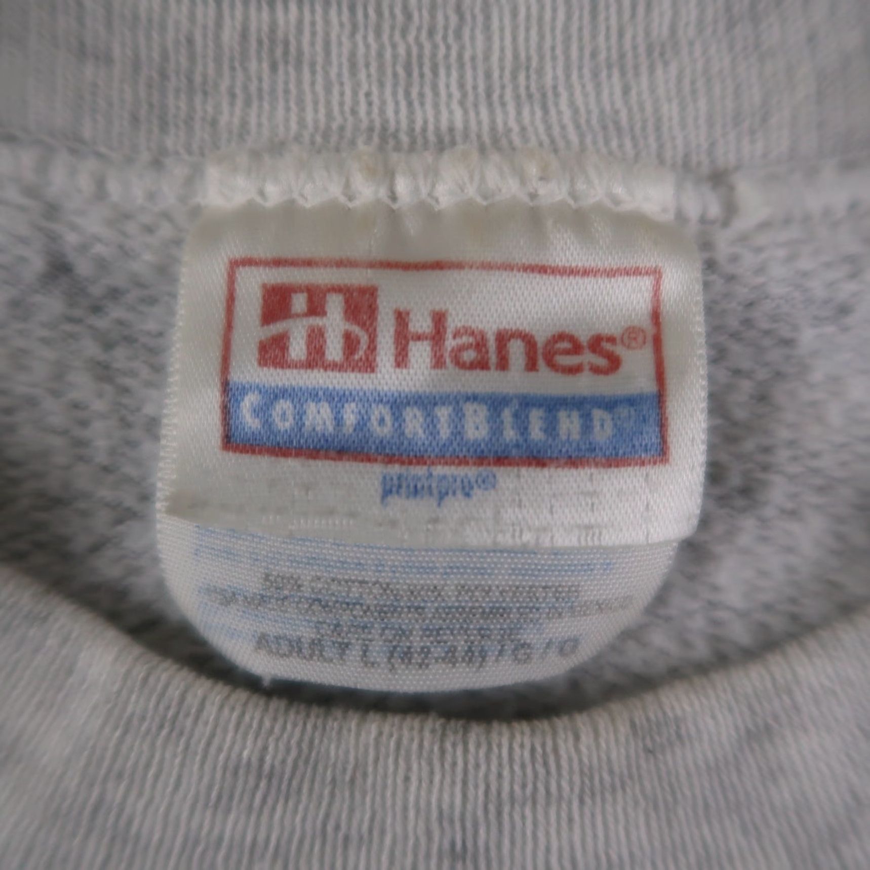 Hanes VINTAGE Hanes 90s Papas And Beer Sweatshirt Pullover Crewneck Adult Large Gray Graphic Print Mens Size US L / EU 52-54 / 3 - 7 Thumbnail