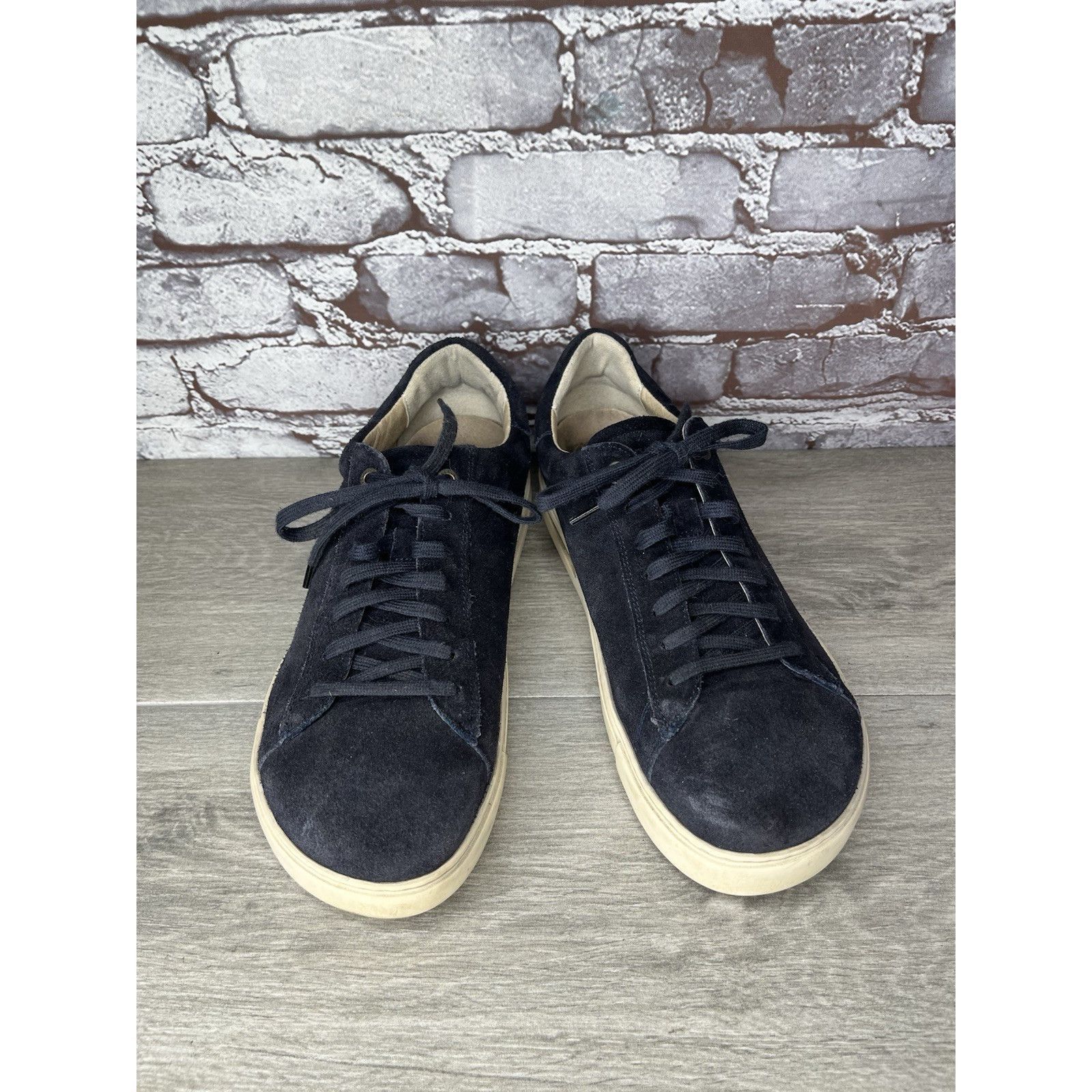 Birkenstock Birkenstock Bend Low Blue Suede Casual Sneakers Canvas Lace Size US 10 / EU 43 - 10 Thumbnail