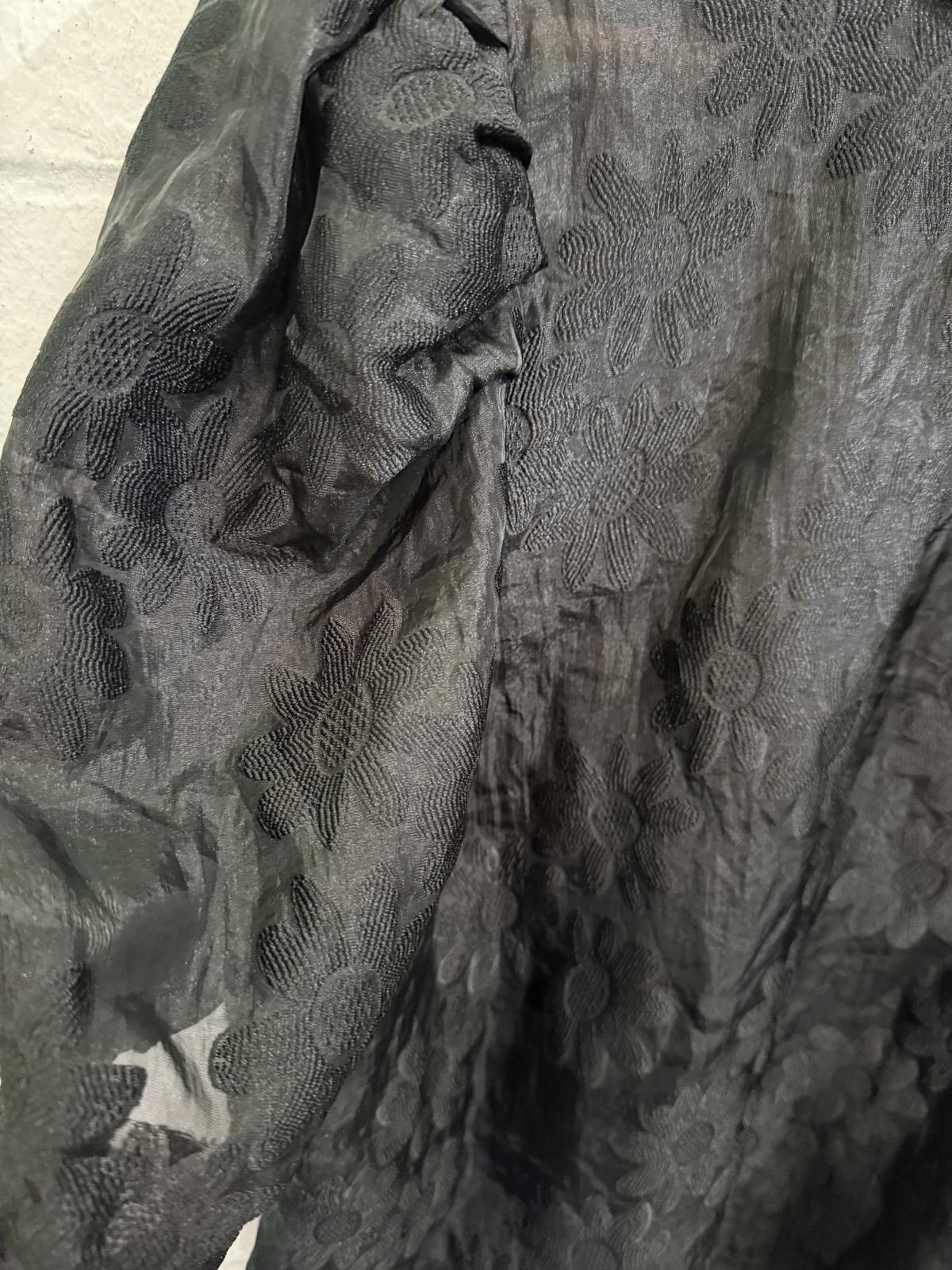 New Look New Look Black Puff Sleeve Blouse UK 18 EU 46 USA 14 Size XL / US 12-14 / IT 48-50 - 4 Thumbnail