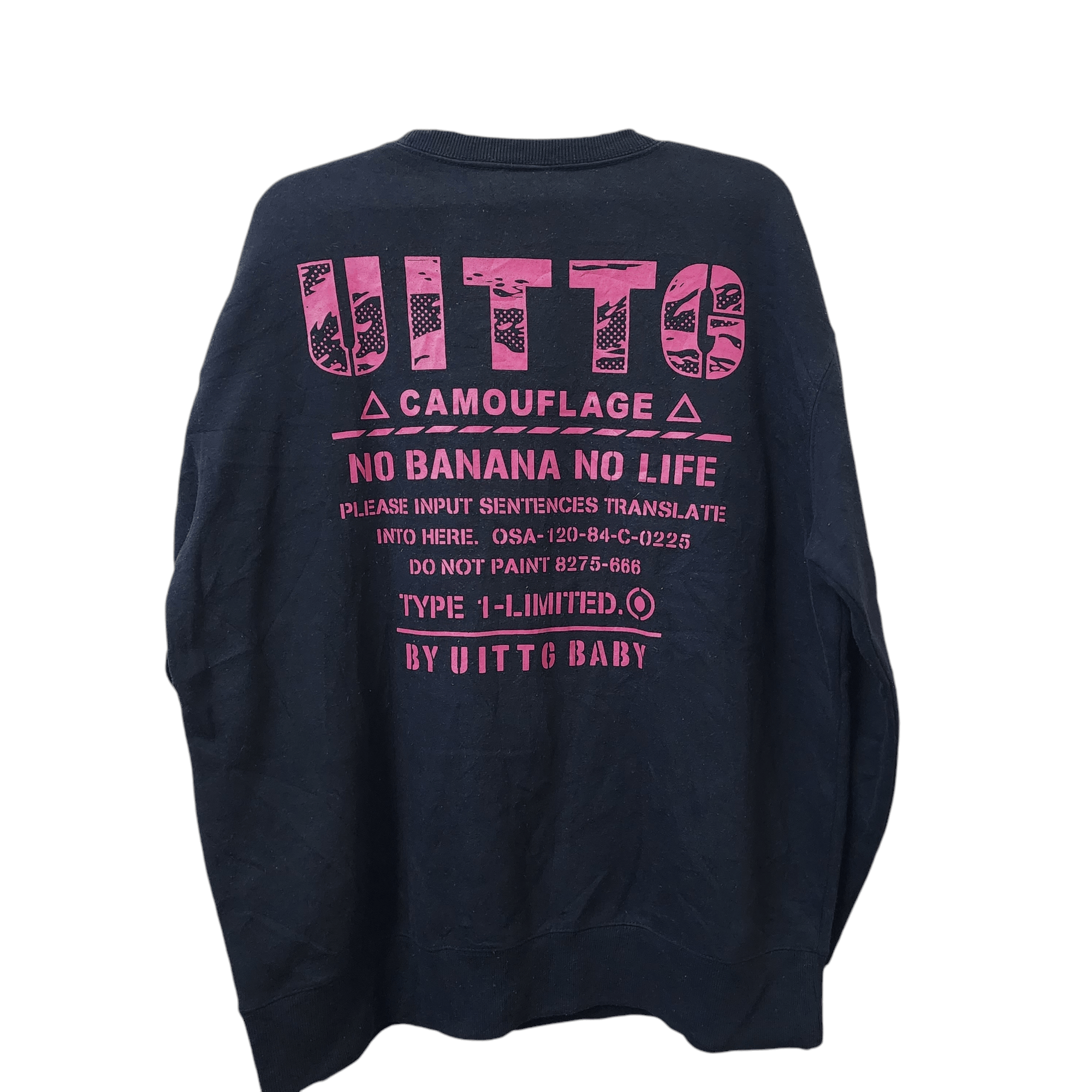 Japanese Brand UITTG Baby Camouflage Type 1 Limited Sweatshirt Size US XL / EU 56 / 4 - 2 Thumbnail