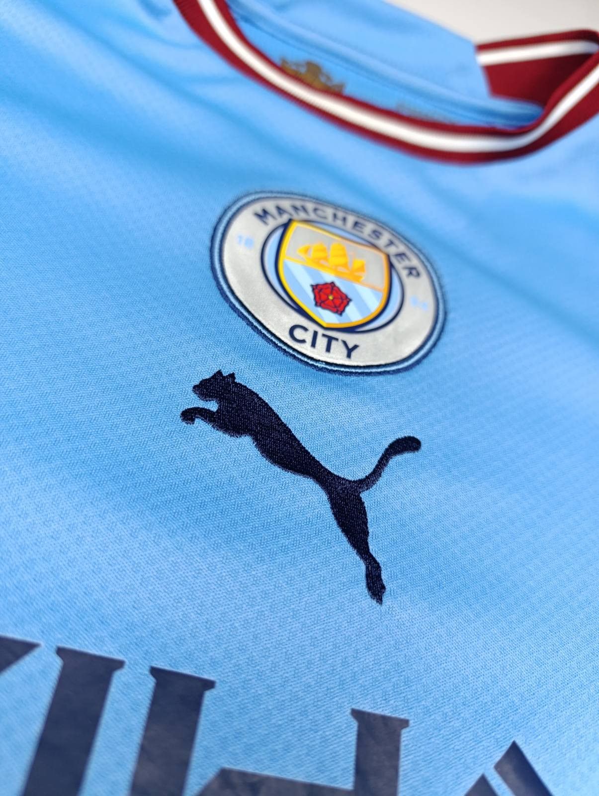 Puma PUMA MANCHESTER CITY 2022-23 TREBLE SHIRT JERSEY RUBEN #3 Size US S / EU 44-46 / 1 - 8 Thumbnail