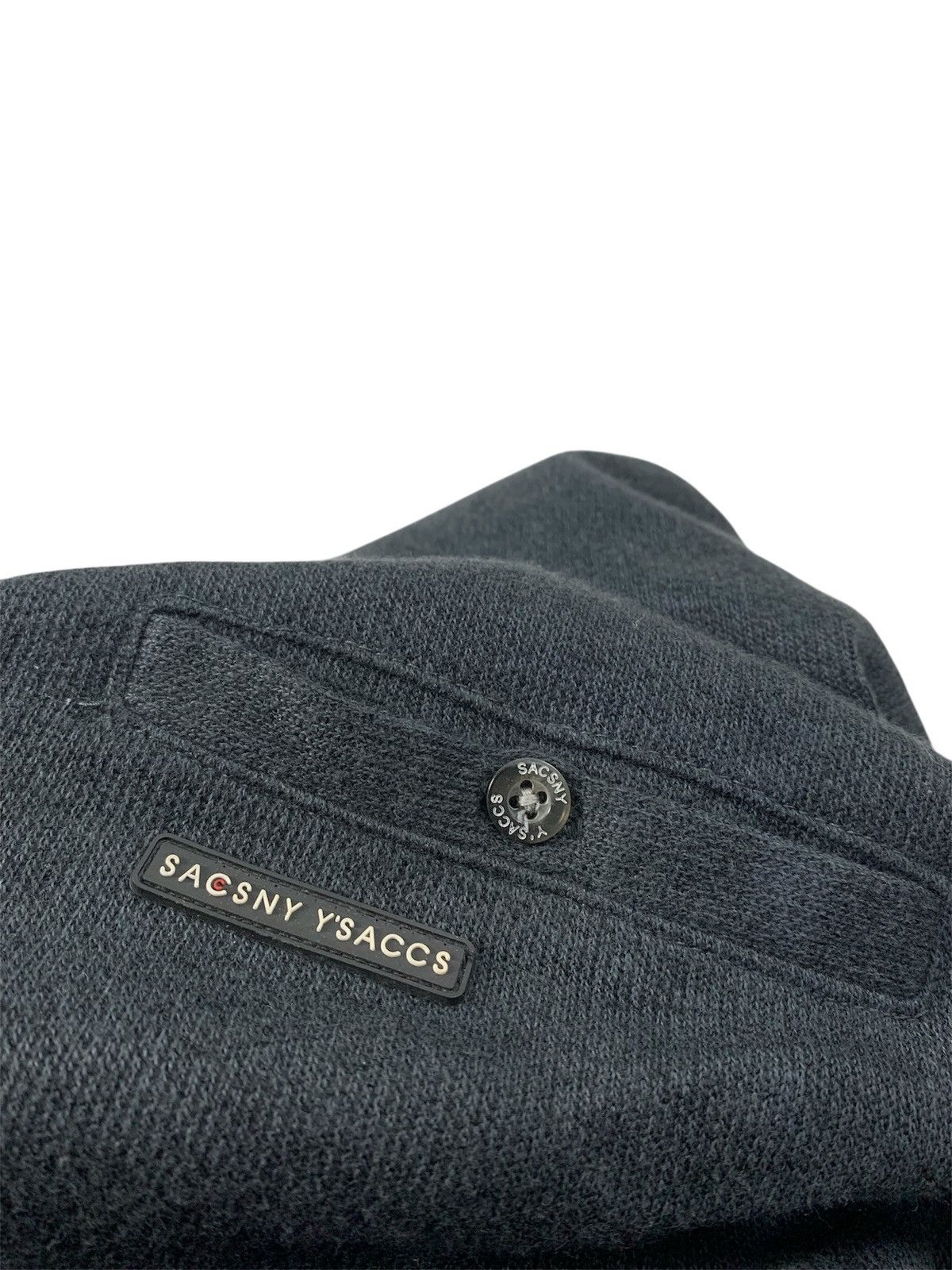 Yohji Yamamoto Sacsny y’sacs half zip sweater Size US XL / EU 56 / 4 - 5 Thumbnail