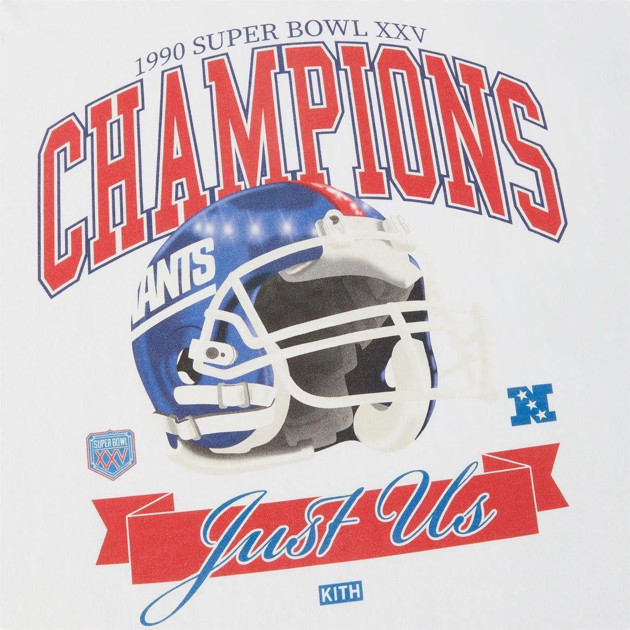 Kith Kith x NFL Giants Superbowl Vintage Tee Size US XXL / EU 58 / 5 - 2 Thumbnail