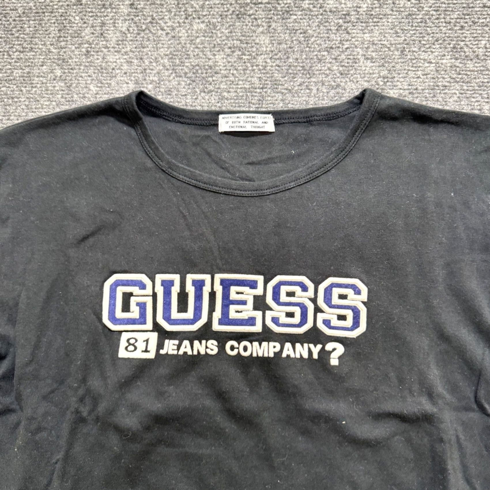 Guess VTG Guess Jeans Company Long-sleeve Shirt Women's M Black Embroidered Y2K Mens/ Womens Size M / US 6-8 / IT 42-44 - 6 Thumbnail