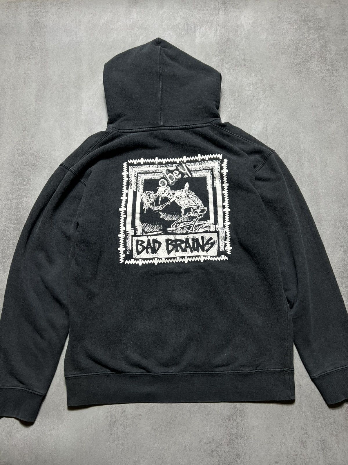 Band Tees Obey x Bad Brains Hoodie Size US M / EU 48-50 / 2 - 4 Thumbnail