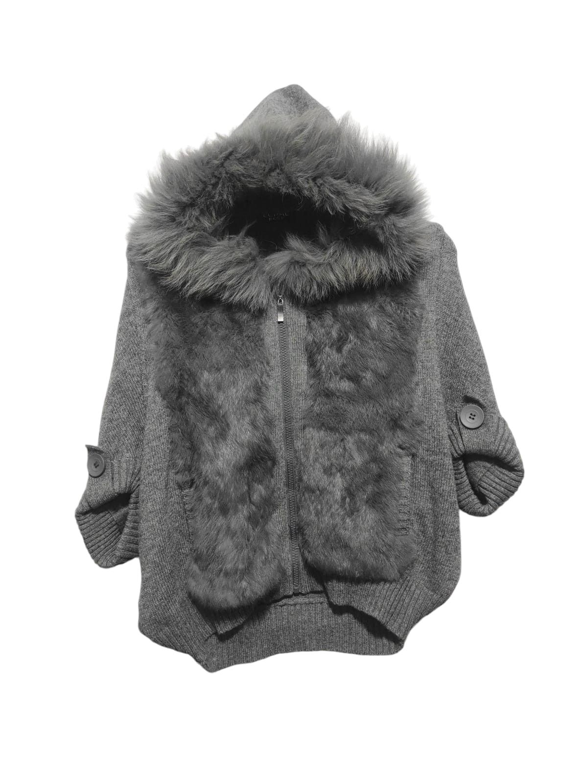 If Six Was Nine Ecafil Best Batwing Fox Fur Hoodie IfSixWasNine LGB style Size M / US 6-8 / IT 42-44 - 1 Thumbnail