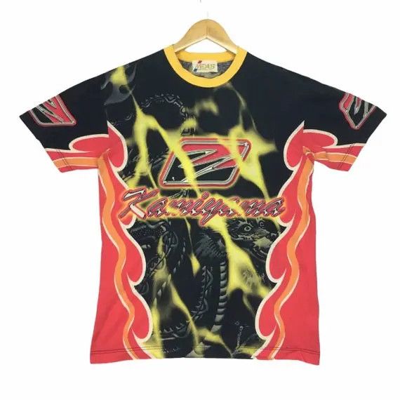 Japanese Brand Vtg MEDALIST KAMIYAMA JAPAN Designer Tee Shirt Dragon Ryu Size US M / EU 48-50 / 2 - 1 Thumbnail