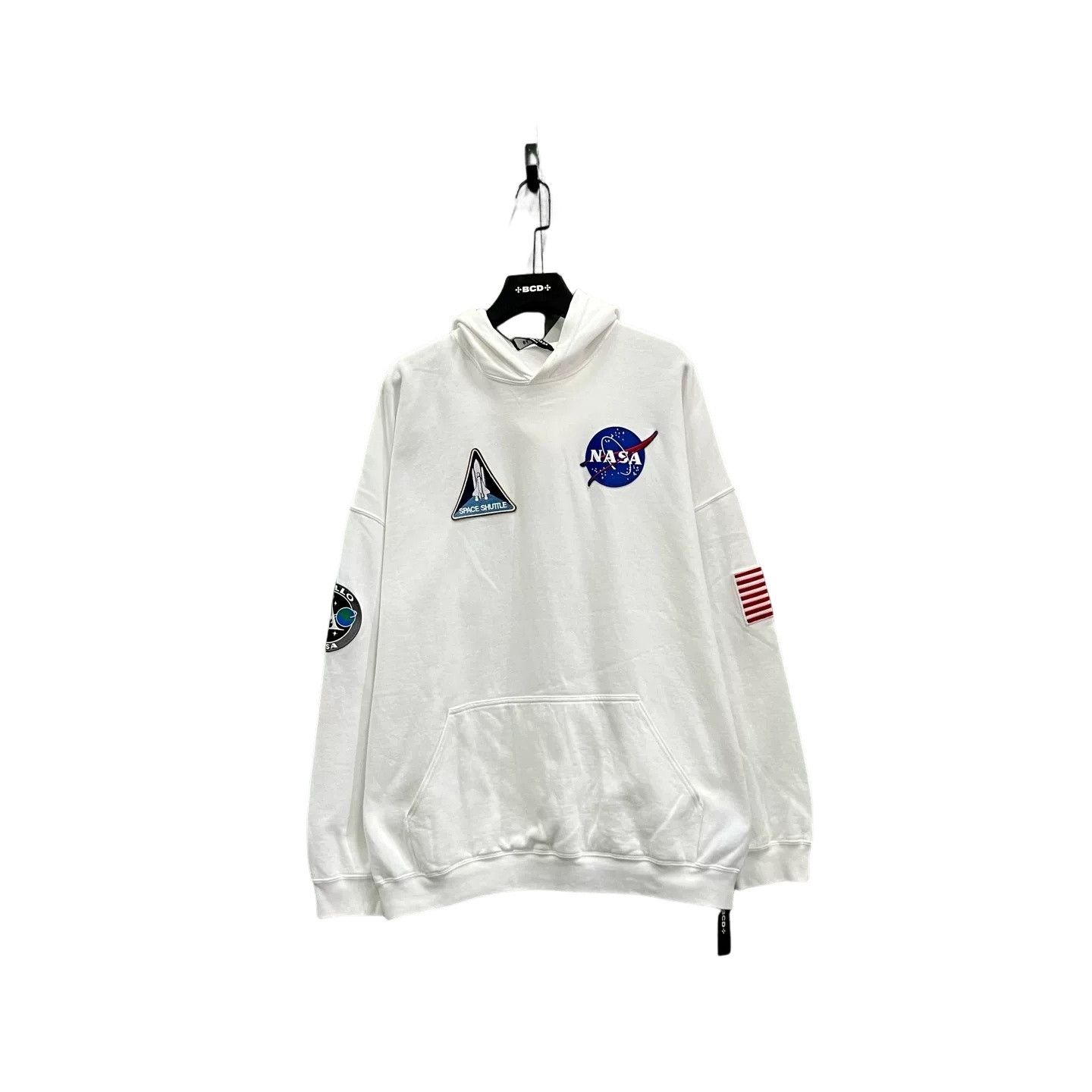 Balenciaga Balenciaga x NASA Embroidered Hoodie XS Size US XS / EU 42 / 0 - 1 Thumbnail