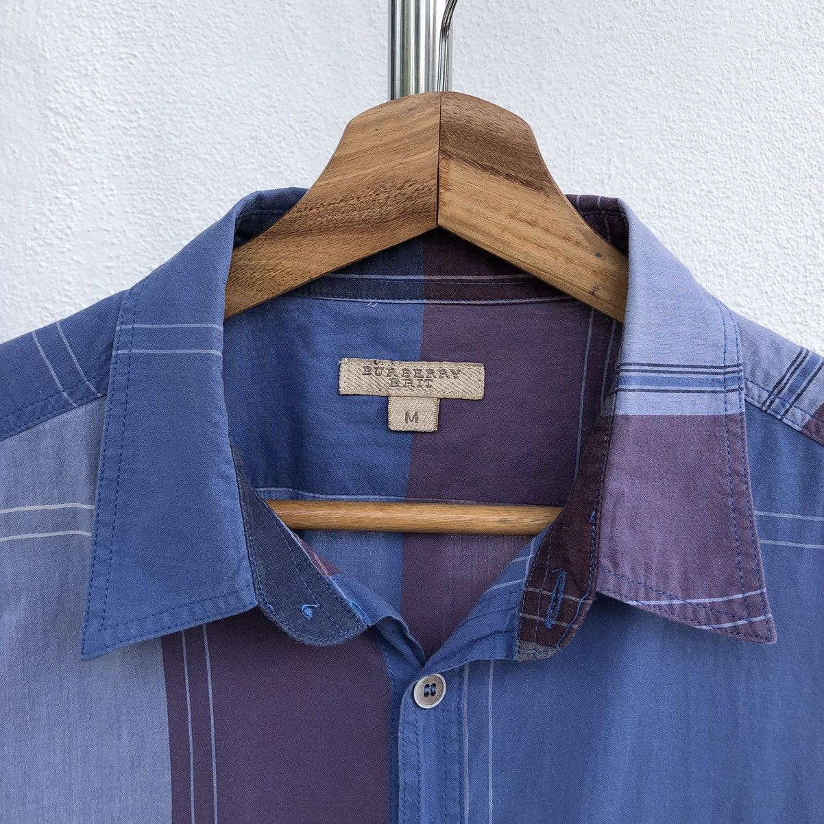 Burberry Burberry Brit Checked Cotton Short Sleeve Shirt Men’s Size US M / EU 48-50 / 2 - 11 Thumbnail