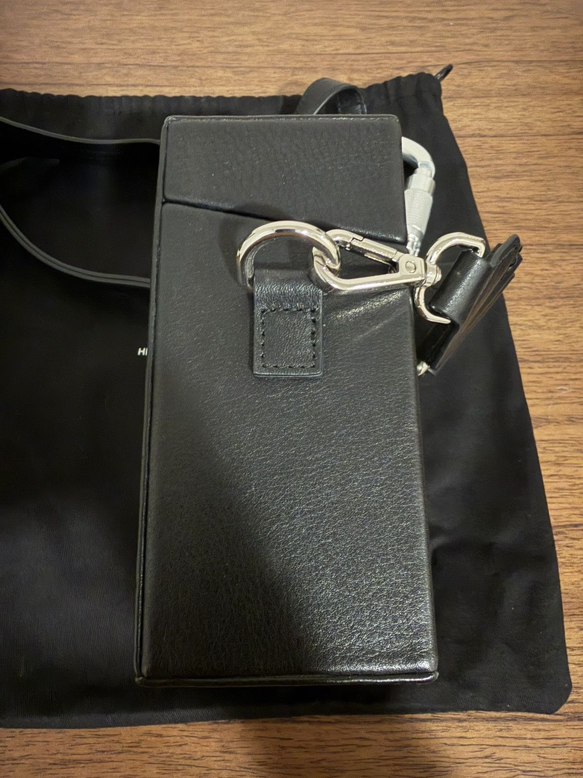 Heliot Emil HELIOT EMIL leather-box messenger bag Size ONE SIZE - 2 Thumbnail