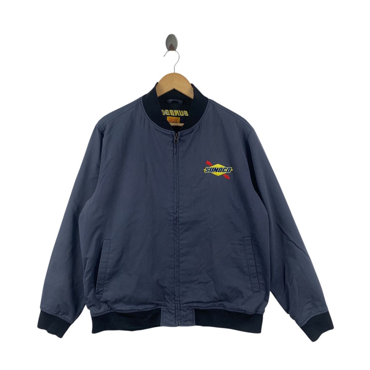 Vintage Vintage SUNOCO ENGINE OIL Racing Team Motorsport Jacket Size US L / EU 52-54 / 3 - 1 Thumbnail
