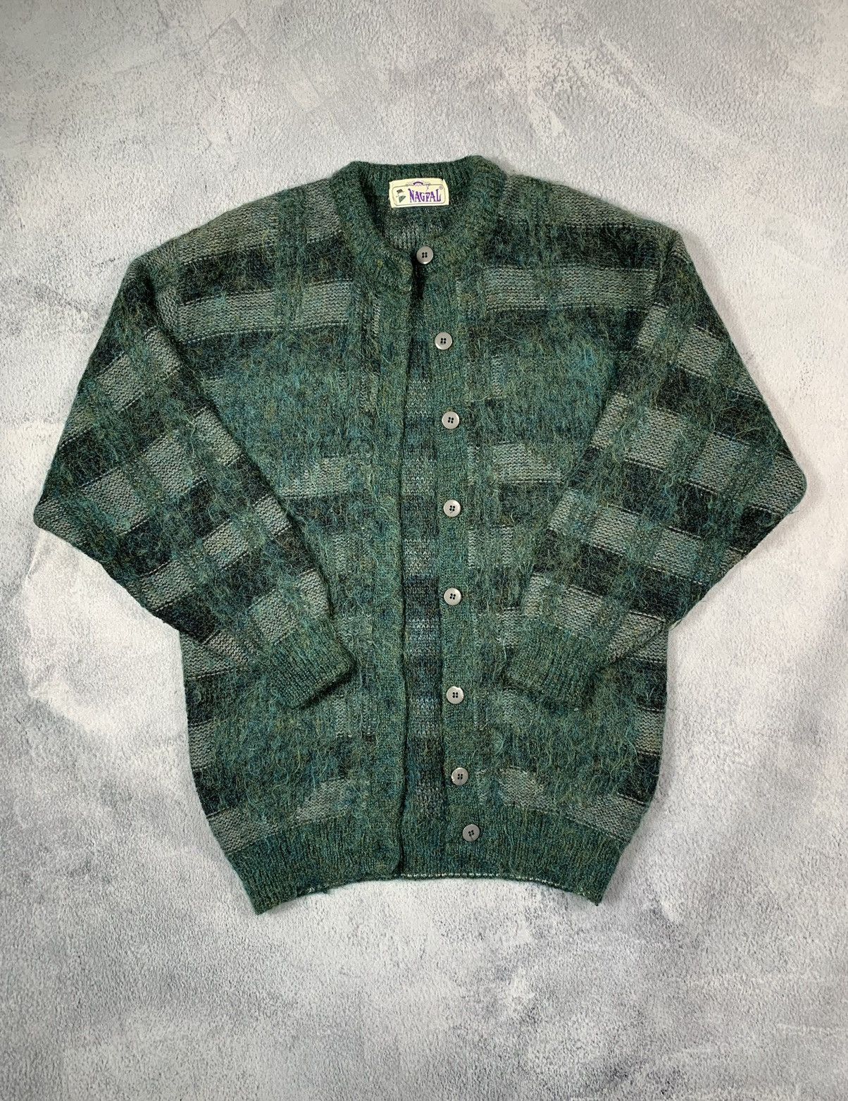 Other Vintage 90s Heavy knit wool cardigan sweater size M Size M / US 6-8 / IT 42-44 - 3 Thumbnail