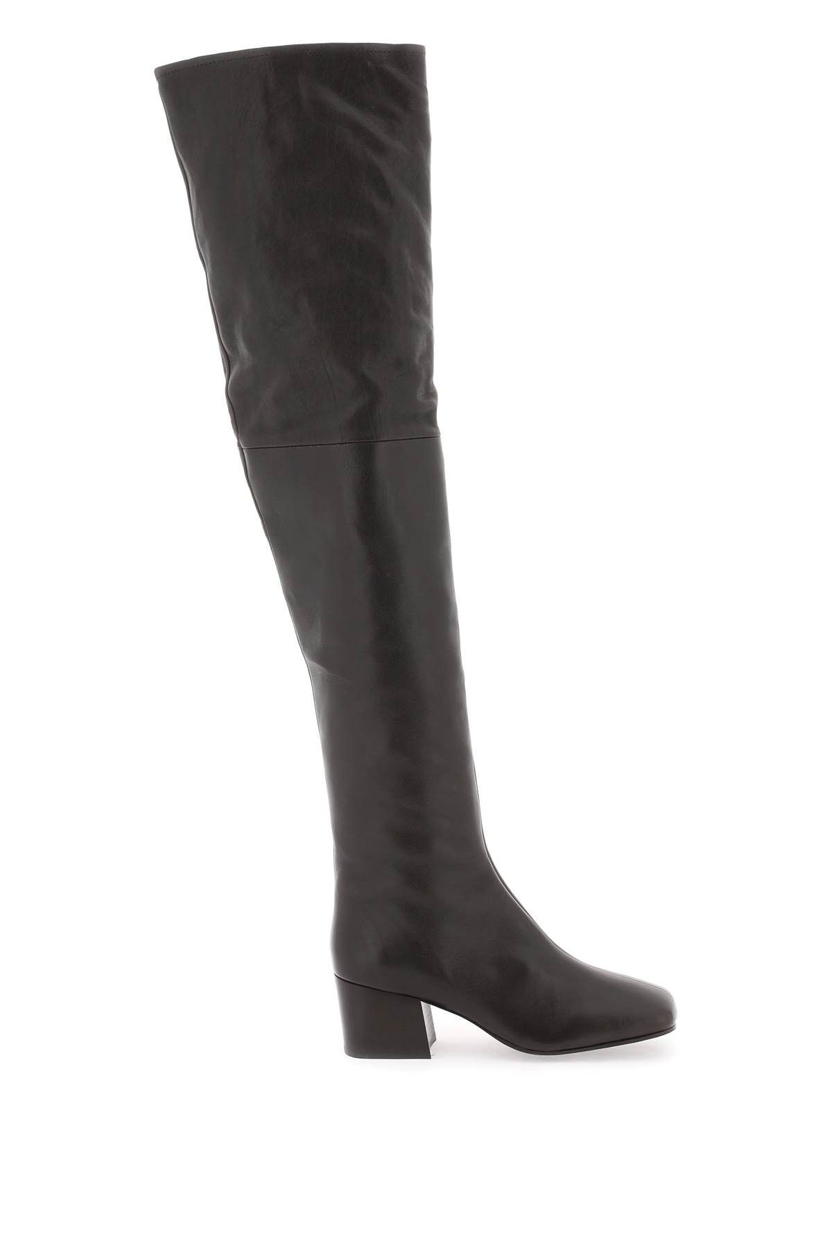 Lemaire Leather Cuissardes Boots | Grailed
