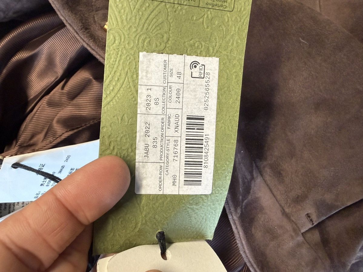 Gucci tailored suede pants with shearling trim size48 Size US 32 / EU 48 - 19 Thumbnail