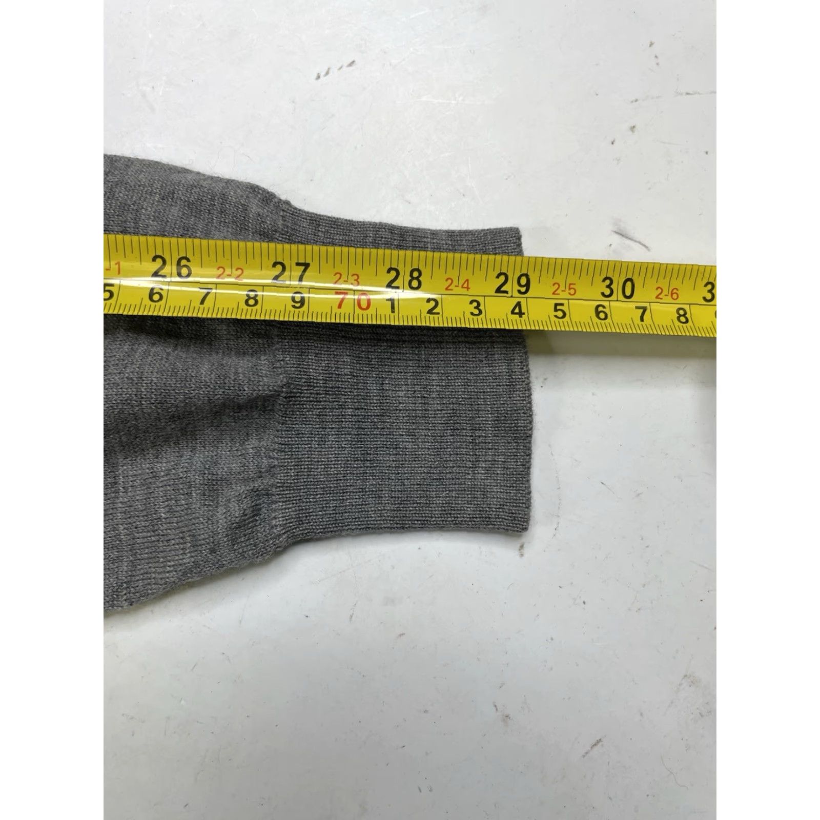 Suitsupply Suitsupply Merino Wool Sweater Men Medium Heathered Gray Crewneck Lightweight Jumper Slim Pullover All Seasons Logo Knit Capable of Machine Washable Size US M / EU 48-50 / 2 - 4 Thumbnail
