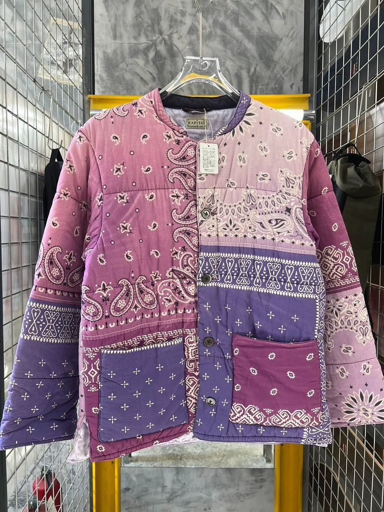 Kapital Kapital Gubu cashew flowers make old cotton-padded jacket.- Size US M / EU 48-50 / 2 - 1 Thumbnail
