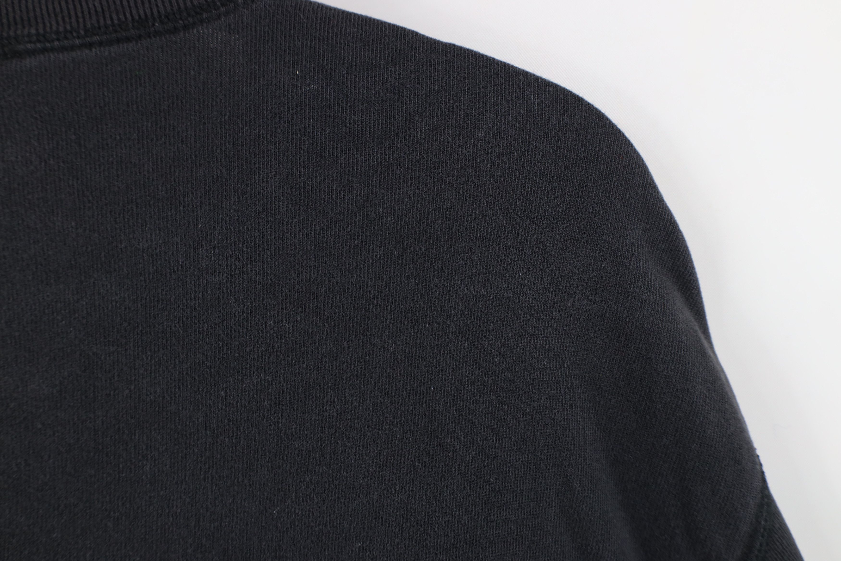 Gap × Vintage Vintage 90s Gap Cotton Ribbed Knit Long Sleeve T-Shirt Black Size US L / EU 52-54 / 3 - 8 Thumbnail