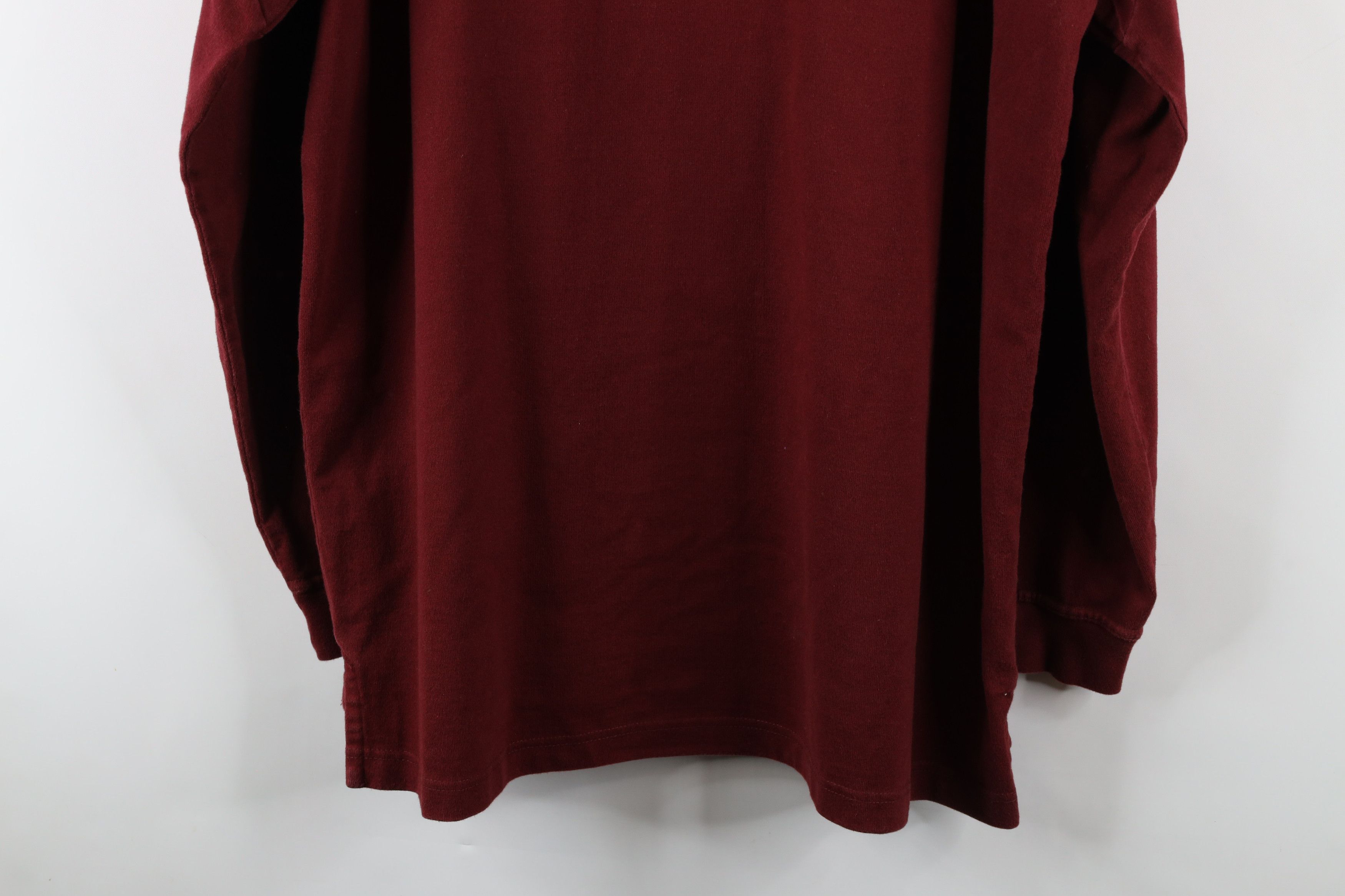 Vintage Vintage 90s Streetwear Heavyweight Long Sleeve Rugby Polo Size US M / EU 48-50 / 2 - 10 Thumbnail
