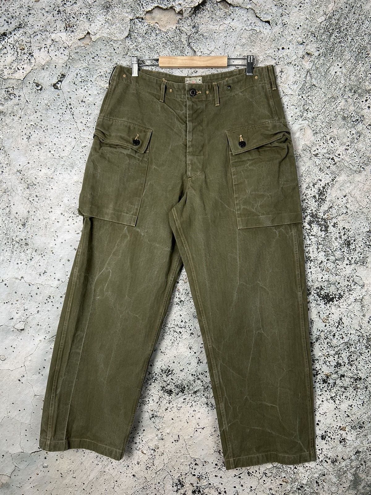 Buzz Rickson's Vintage Buzz Rickson & Co Military 90s Avantgarde Cargo Rare Size US 36 / EU 52 - 1 Thumbnail